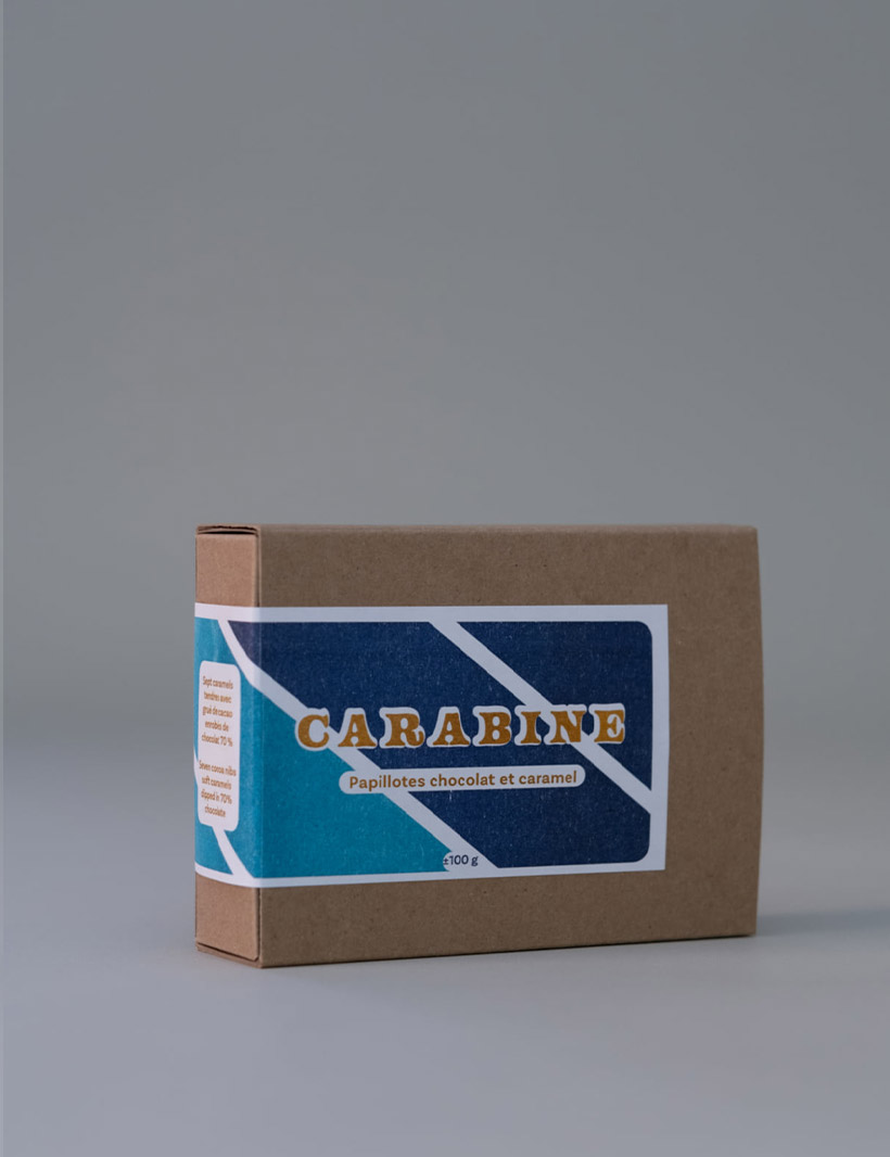 Papillotes chocolat au caramel