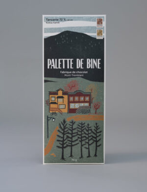Chocolat Palette de Bine, Cacao Tanzanie 72%