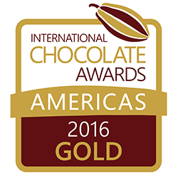 International Chocolat Awards Americas Gold winner 2016