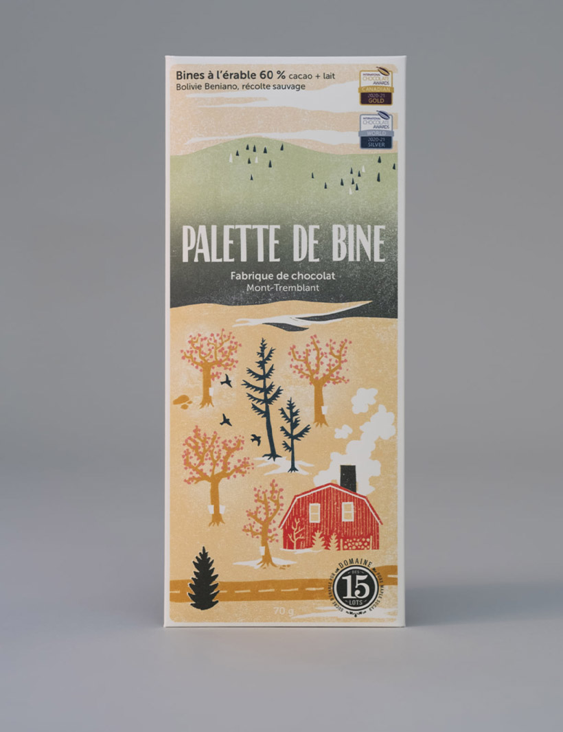BINES ERABLE 60% + LAIT