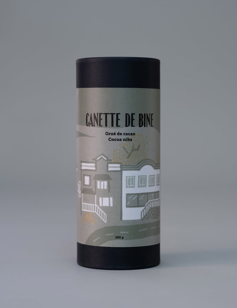 Canette de Bine - Grué de cacao