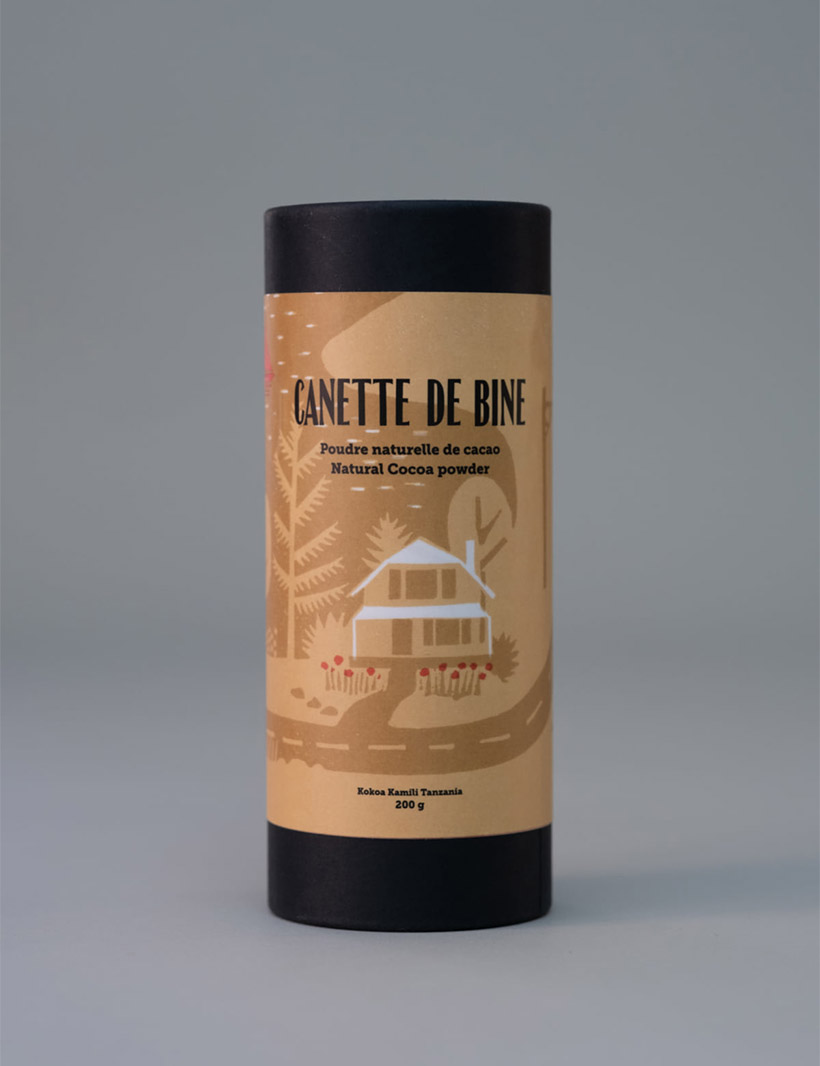 Canette de Bine - Poudre de cacao