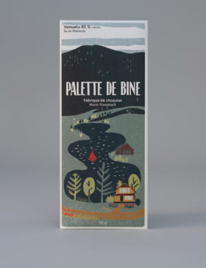 Palette de chocolat - Vanuatu, île de Malekula 85% cacao