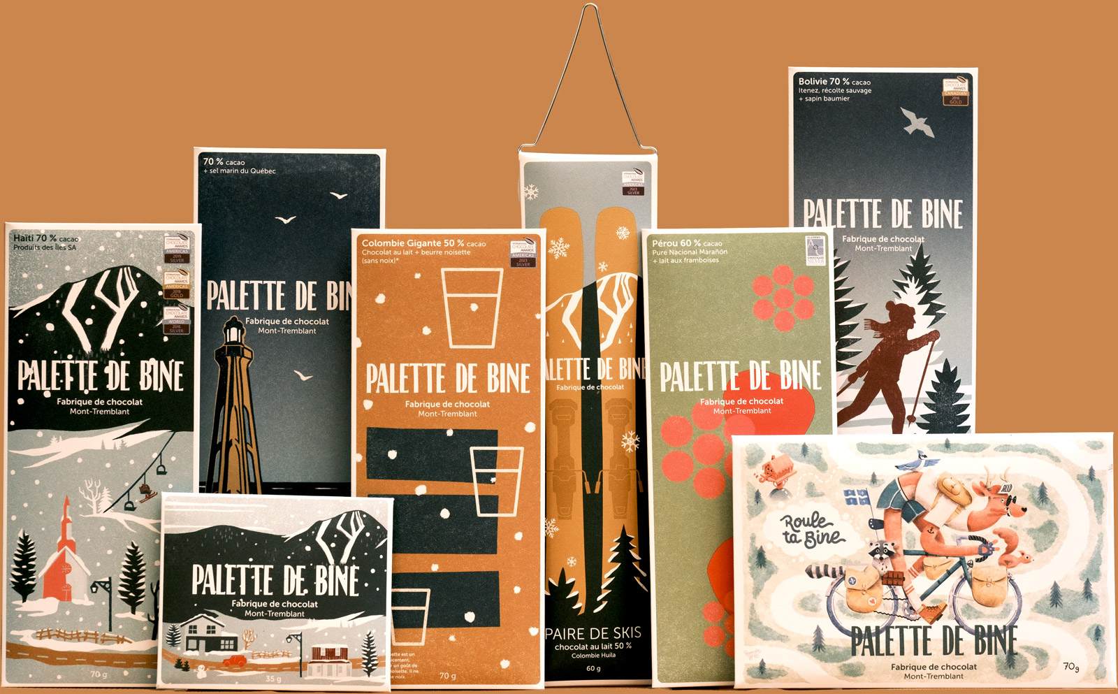 La famille Palette de Bine
