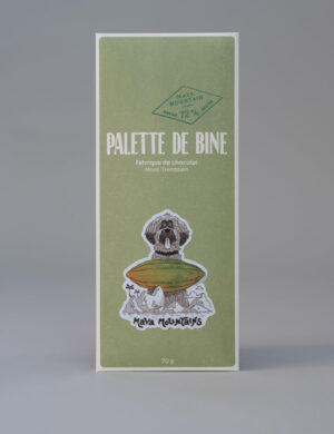 Palette de chocolat Belize Maya Mountain 72% cacao