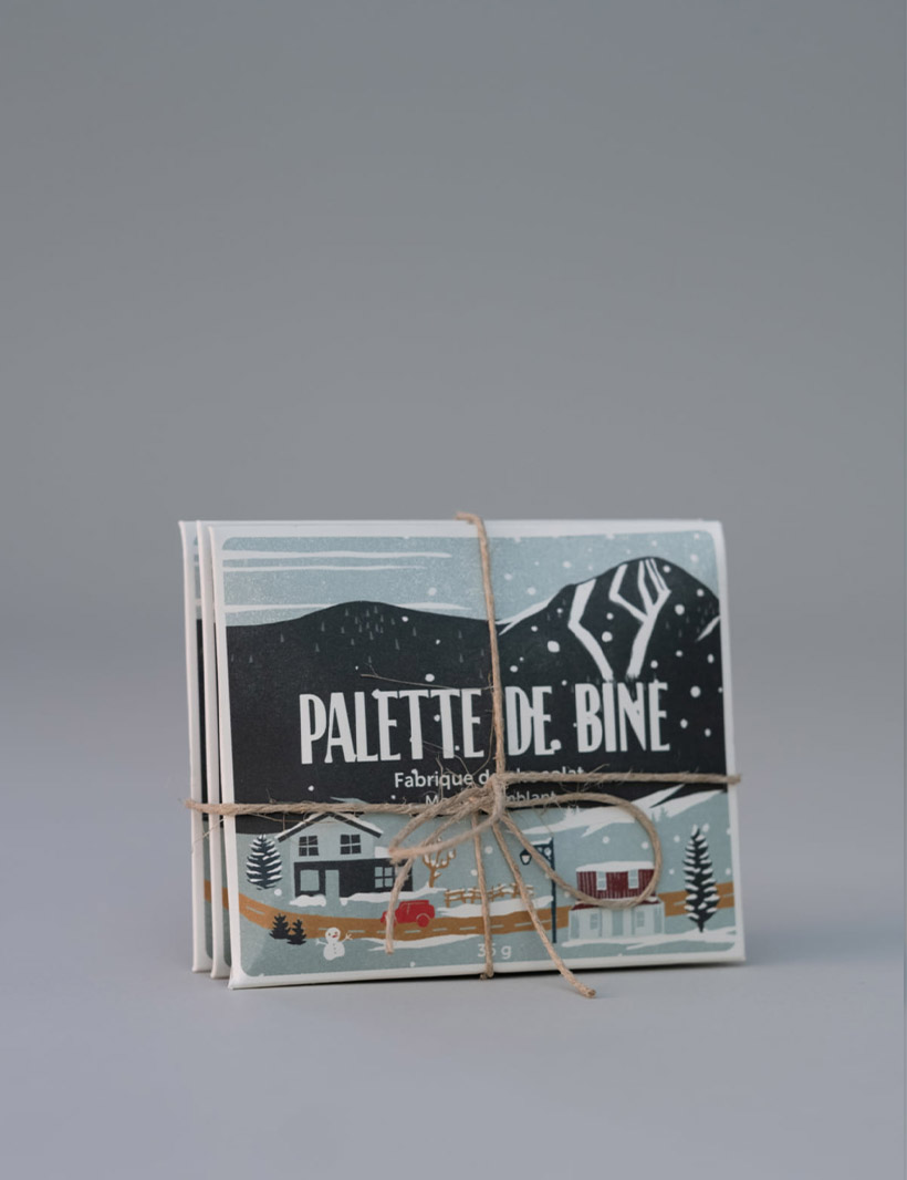 3 demi-palettes de chocolat 35 grammes