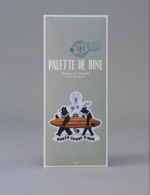 Palette de chocolat Hawaii O’ahu North Shore 70% cacao